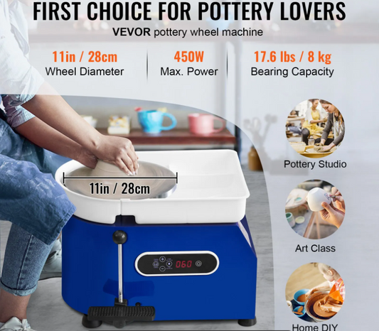 Гончарне коло 28 см, 450 Вт