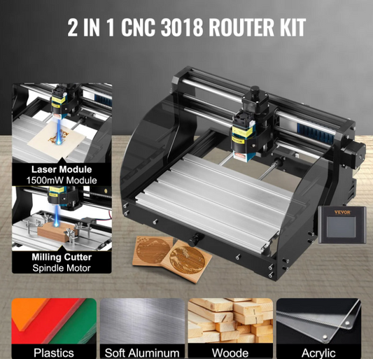 Гравірувальний верстат 30х18 см 15 Вт