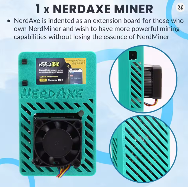 Домашній пристрій для майнінгу криптовалют 500Gh/S, BTC Miner EU PLUG