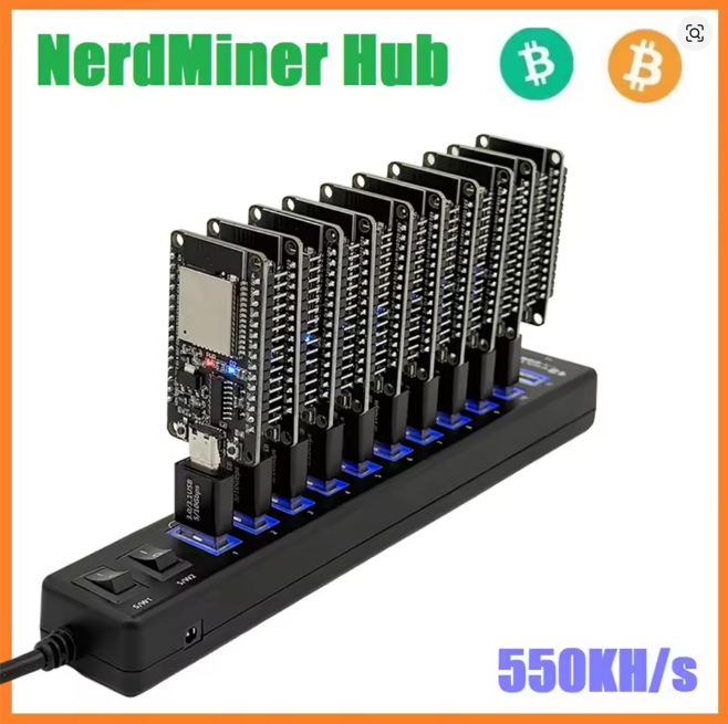 Пристрій для майнінгу криптовалют на ASIC-основе, 550KH/S