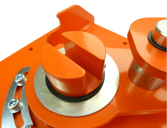 Пристрій для гнуття арматурних стержнів