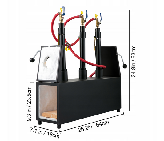 Пропановий, кузняний пальник, інструмент для виготовлення металу