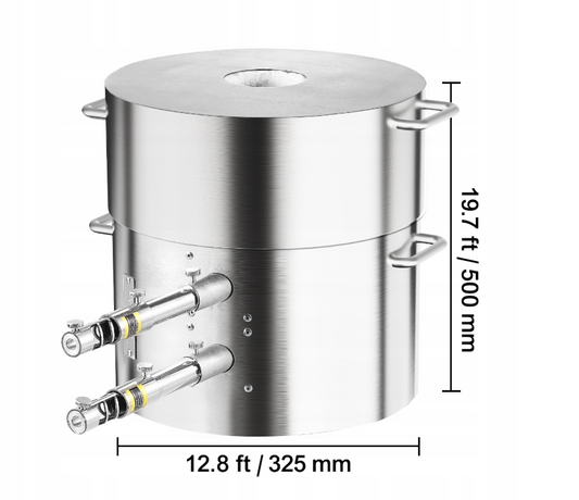Комплект плавильної печі для пропану 16 кг
