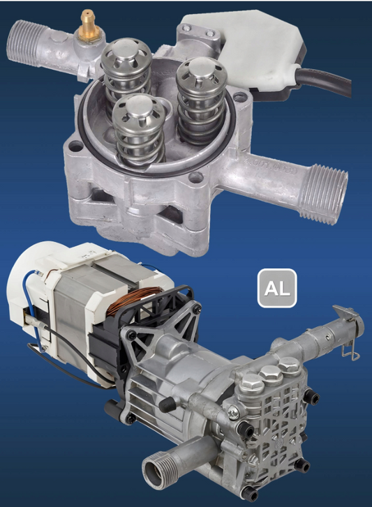 Мийка високого тиску 2500 Вт 285 Вт/бар + щітки