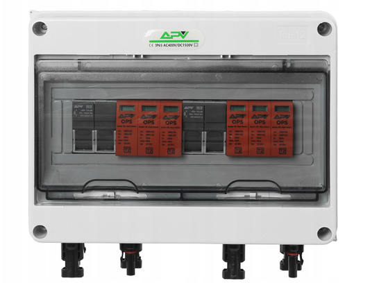 Розподільчий щит для сонячних панелей