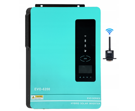 Автономний гібридний інвертор  6,2 кВт 1-фазний