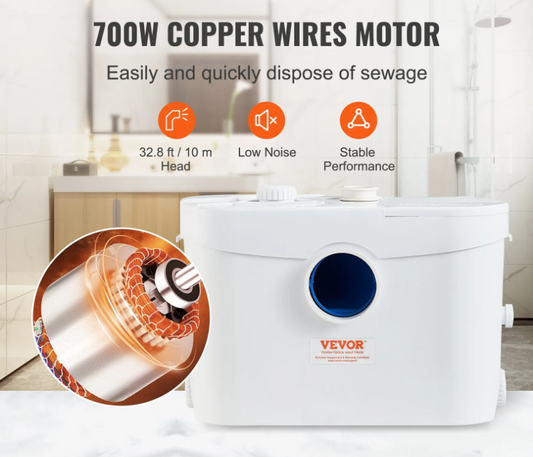 Захисний водяний насос 700 Вт, потік 9600 л/год