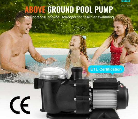 Насос для басейну 1500 Вт/2,0 к.с 115 галонів за хв