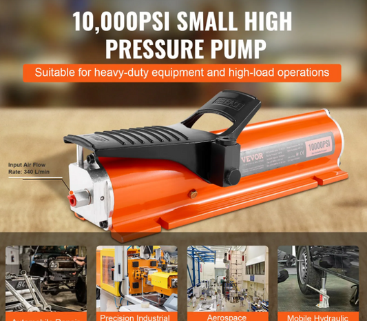 Пневматичний гідравлічний насос 0,69 л