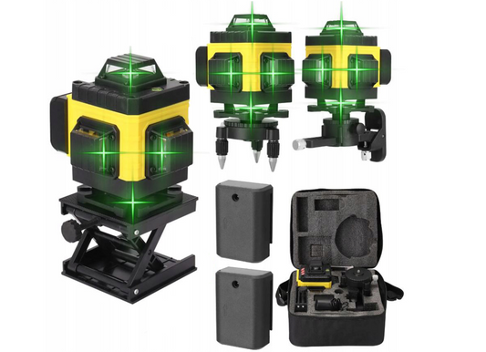 Хрестовий лазерний нівелір, діапозоном 50 М