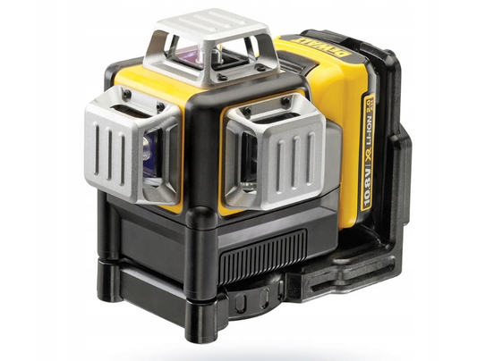 Лазерний нівелір зеленого кольору з перехресними лініями 60 м