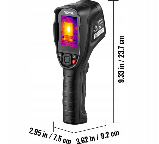 Тепловізійна камера 320x240, візуальний режим -4°F~1022°F, 64G SD, 25Hz, літій-іонний