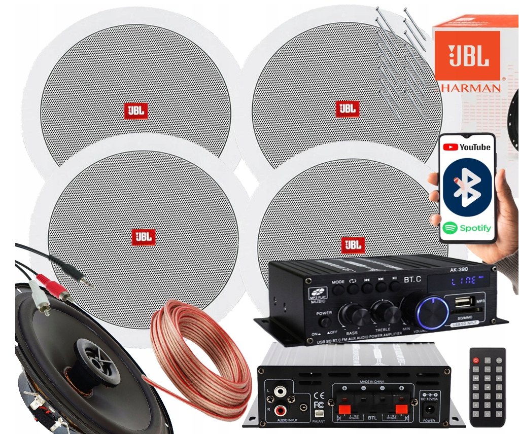 JBL 4 стельні акустичні динаміки