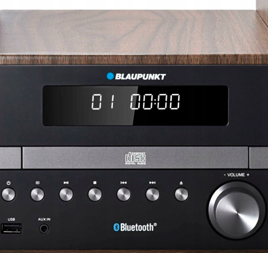 Міні-стереосистема з FM-радіоприймачем, CD-програвачем та Bluetooth 100 Вт