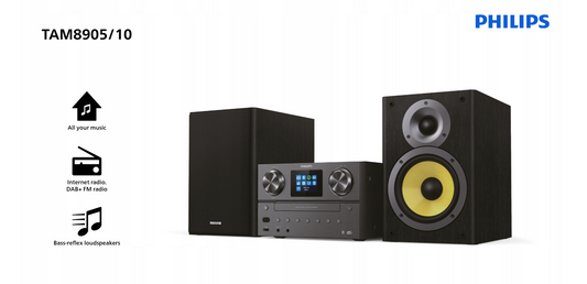 Міні аудіосистема DAB+ USB