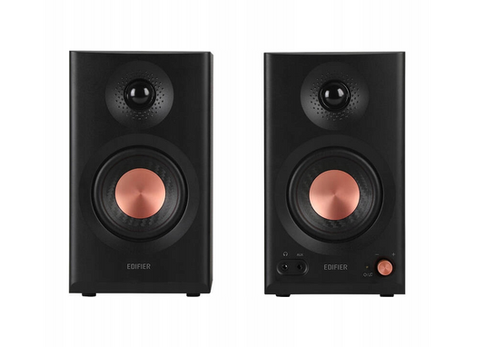 Студійні колонки 36 Вт, Bluetooth 5.4, TRS RCA, AUX, чорні