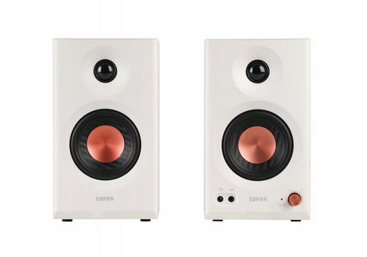 Студійні колонки, 36 Вт, Bluetooth 5.4, TRS, RCA, AUX, білі