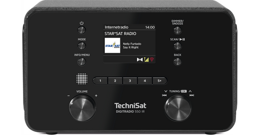 FM-радіо Цифровий DAB+ Інтернет