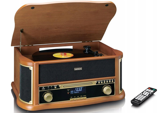 Програвач CD, MP3, USB, DAB+, запис, Bluetooth