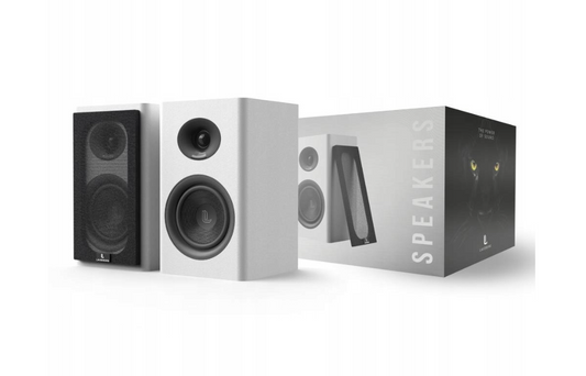 Поличні колонки білі 80 Вт USB