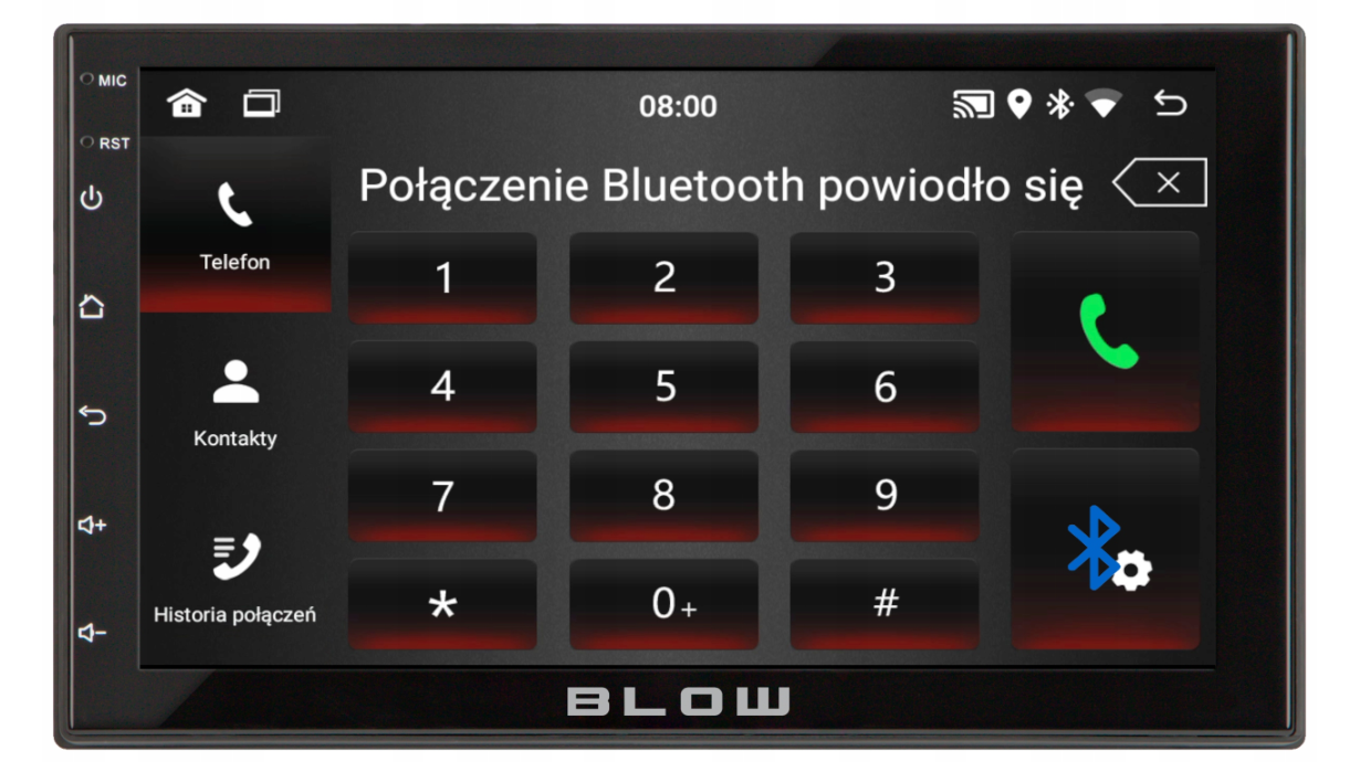 Автомагнітола android 12 bluetooth