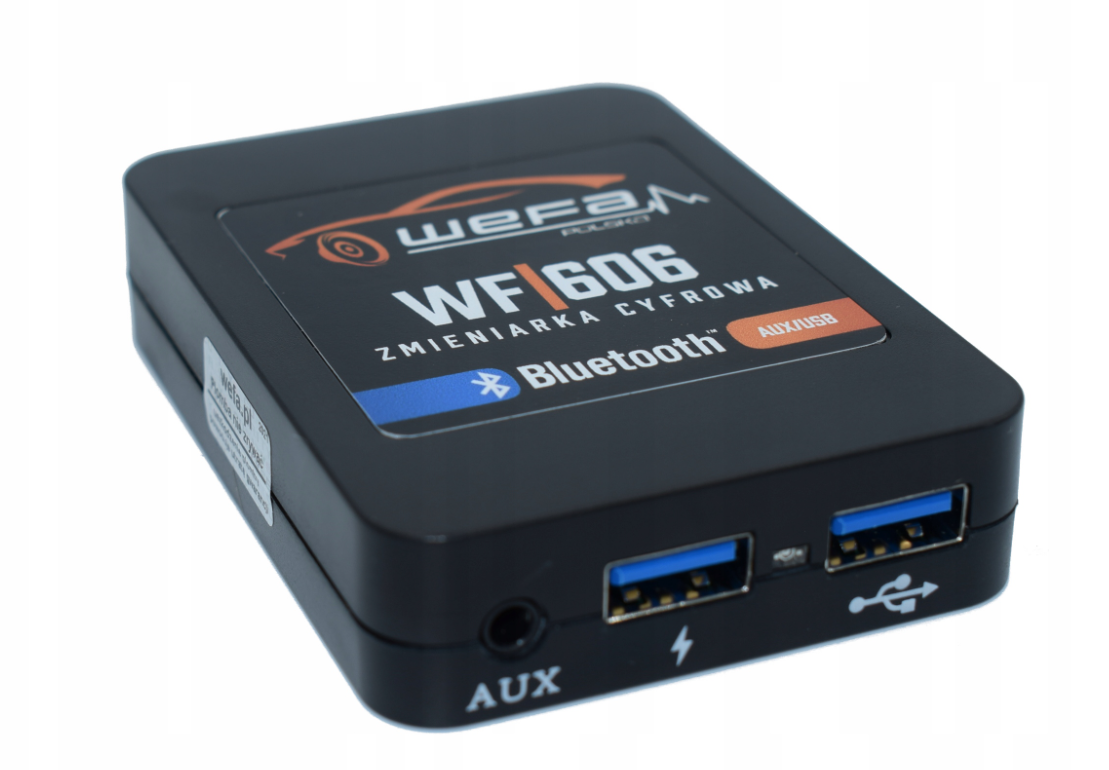 Цифровий емулятор CD-чейнджера WEFA 606 (Bluetooth, USB)