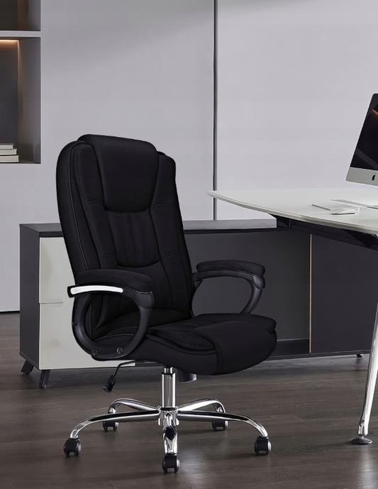 Офісний стілець з обертовим покриттям та регульованим розміром