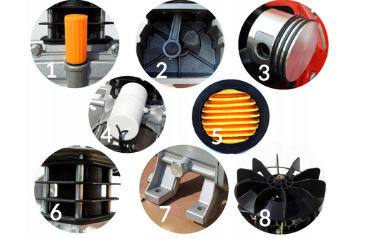 Професійний компресор 12BAR 50L, масляний