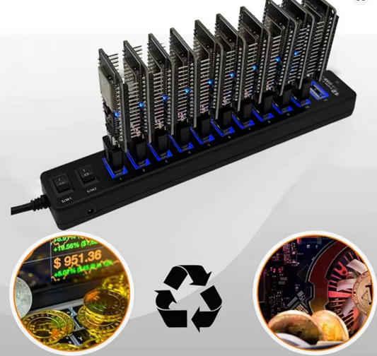 Пристрій для майнінгу криптовалют на ASIC-основе, 550KH/S