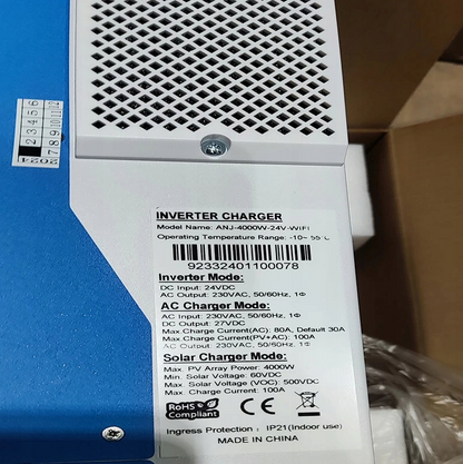 Сонячний інвертор 4500W