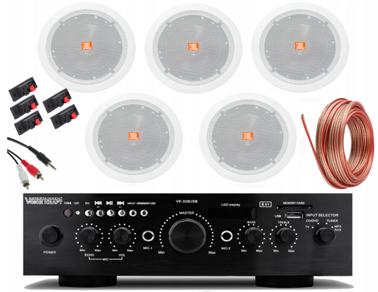 Стельна звукова система JBL з bluetooth-підсилювачем