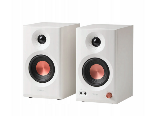 Студійні колонки, 36 Вт, Bluetooth 5.4, TRS, RCA, AUX, білі