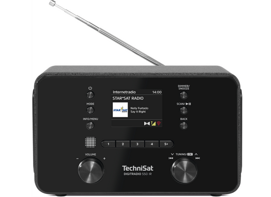 FM-радіо Цифровий DAB+ Інтернет