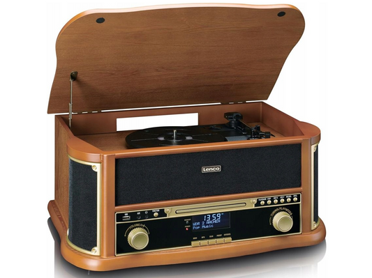 Програвач CD, MP3, USB, DAB+, запис, Bluetooth