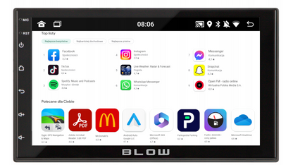 Автомагнітола android 12 bluetooth