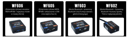 Цифровий емулятор CD-чейнджера WEFA 606 (Bluetooth, USB)