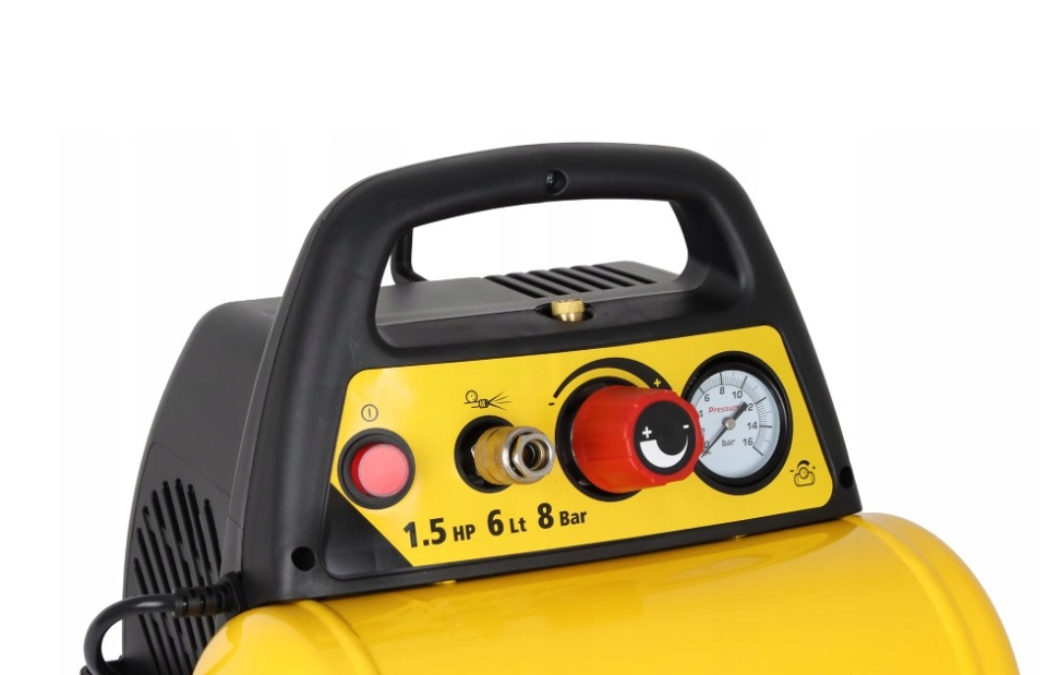 Безолійний компресор 6 л, 230 В, 8 Бар