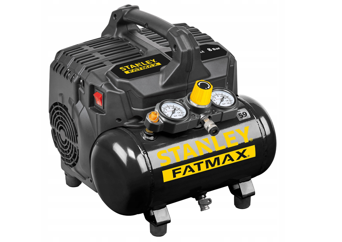Компресор безмасляний 6 л, 8 Бар