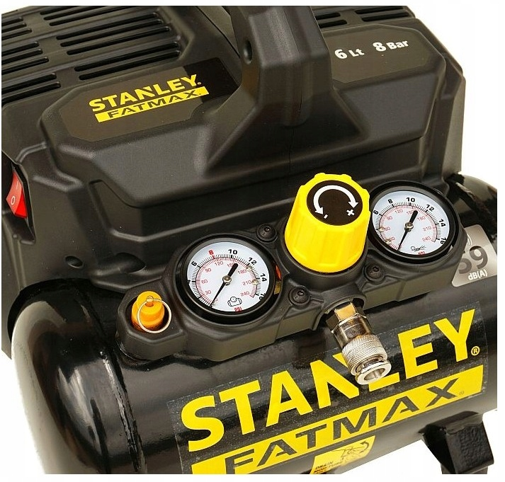 Компресор безмасляний 6 л, 8 Бар