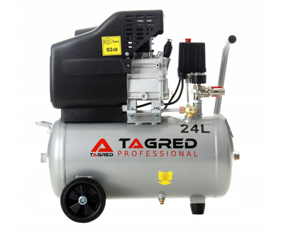 Масляний компресор 24 л, ефективний, 9 бар, 3,4 к.с., 300 л/хв