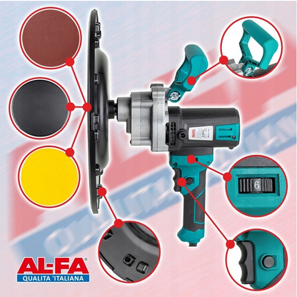 Регульована шліфувальна машина 37,5 см, 2300 Вт