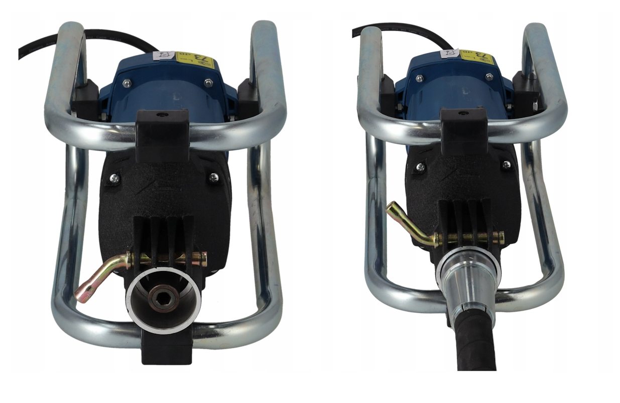 Вібраційна головка для бетонного ущільнювача 2300 Вт, шланг 4,5 м