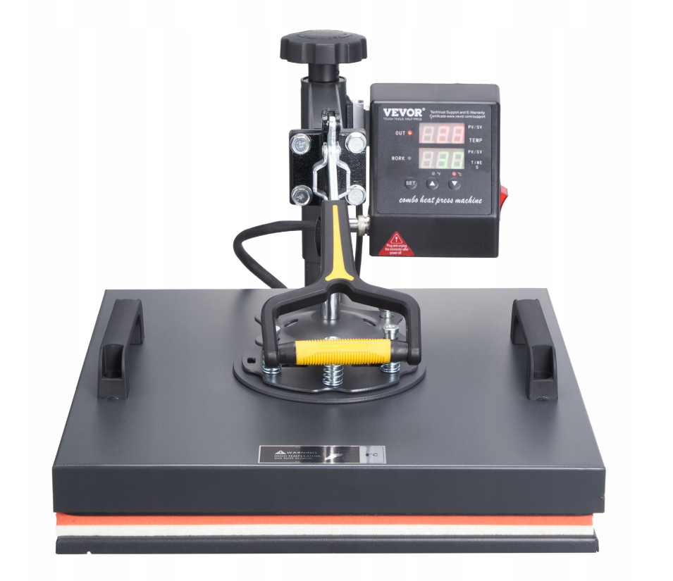 Термопрес 2 в 1 38x38 см 1200 Вт