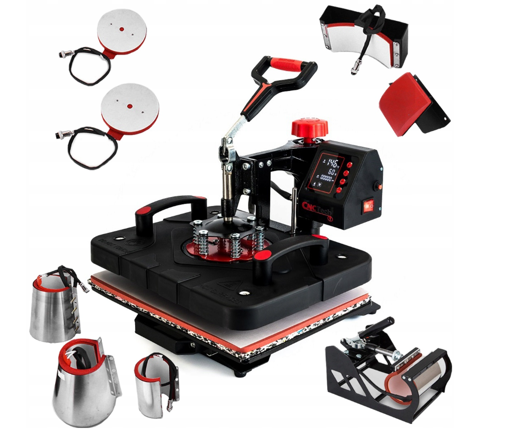 Сублімаційний термотрансферний прес 8 в 1 38x30 см