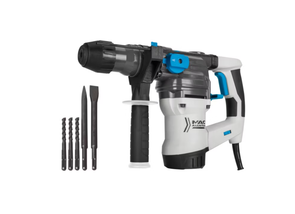 Дриль-перфоратор 1500 Вт, 900 об/хв