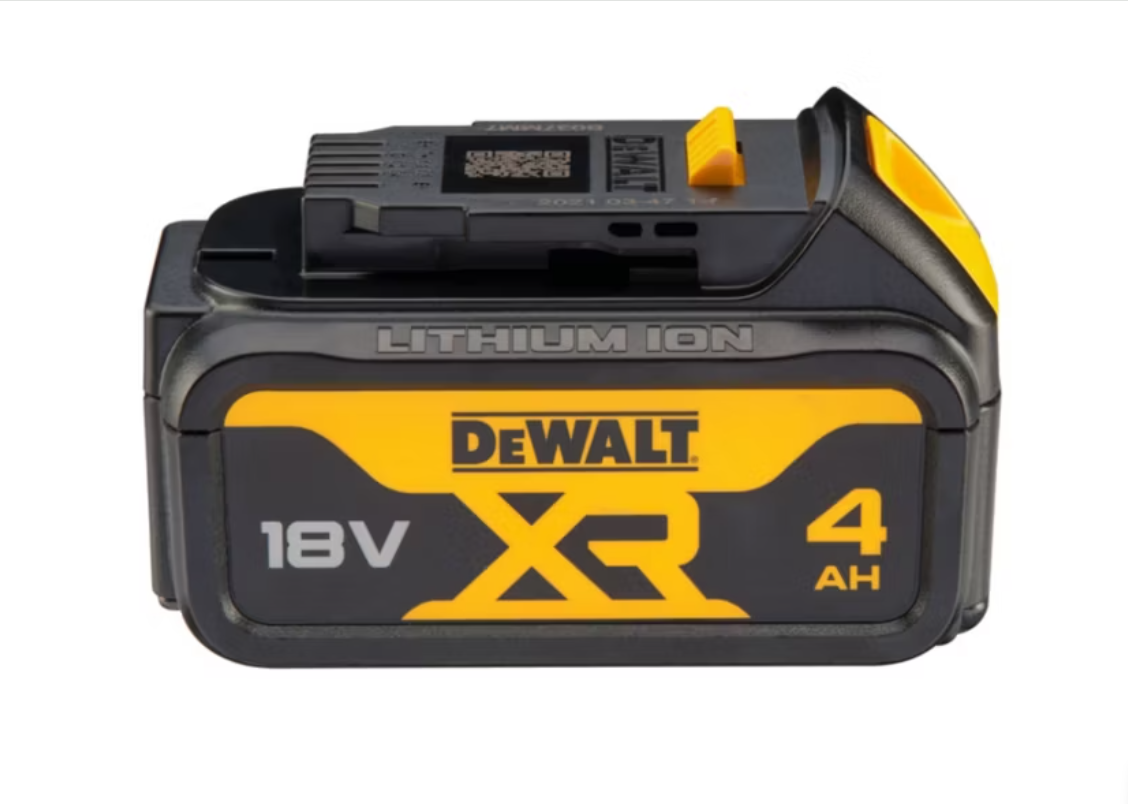 Комплект зарядного пристрою та акумулятора DeWalt 2 x 4 Ah 18V XR