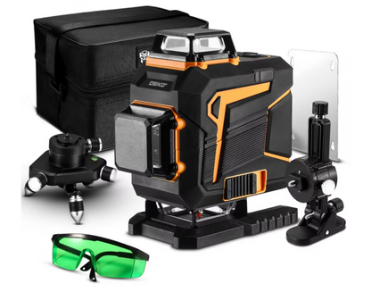 Лазерний рівень хрестоподібний 360 зелений 1 комплект