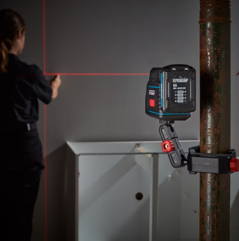 Лінійний лазер Erbauer 360° 20 м