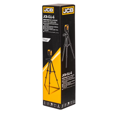 Лазерний рівень 20 м з самовирівнюванням та хрестовим нівеліруванням + штатив