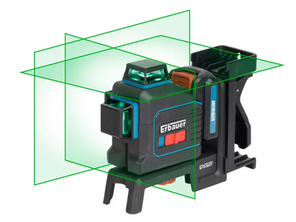 Зелений лазерний рівень Erbauer 360° 25 м
